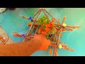 How make amazing wooden hanging pot | Hanging plant idea | Hanging Plants Decor Idea For Your Garden