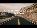 Justin Bieber - Company (Lyrics Video)