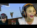 An Epic SkyBlock Adventure with My 7 Year Old Daughter: One Block at a Time in Minecraft!