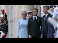 China's Xi arrives at French Elysee Palace for state dinner with Macron | AFP