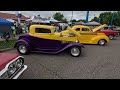 MSRA BACK TO THE 50s 2024 !!! Back To The 50s Weekend Part 1 - hot rods - street rods - customs