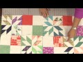 Make an easy Hunter's Star Quilt with Jenny Doan of Missouri Star! (Video Tutorial)