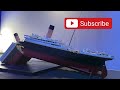 Build a working split Titanic model like the James Cameron movie