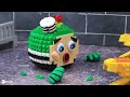 LEGO KFC Chicken Nugget Battle! Limo vs Apu in KFC Fast Food | Lego Food Adventures