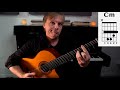 Learn to Play a Reggae Beat for Acoustic Guitar - Fingerstyle Tutorial w/ tabs