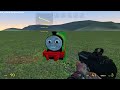 All New Thomas and Friends Family Battle in Garry's Mod