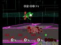 【SSBM TAS】3 Mr. Game & Watch vs Yoshi Handicap 9 Damage Ratio 0.5