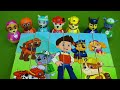 Paw Patrol Weebles Toys Educational Alphabet Blocks Puzzle Best Learning Videos for Kids