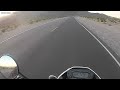 Kawasaki KLX 230 Top speed run going down the highway