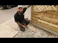 HOW TO INSTALL 4FT FRONT GARDEN FENCE WITH DURAPOST SYSTEM