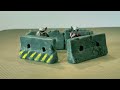 Concrete Barriers for War Games - Game Terrain for Kill team, Marvel Crisis Protocol and Infinity