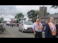 North Antrim LOL Parade Cloughmills 12th July 2024 - Different Angle