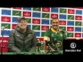 SPRINGBOKS: Our Discipline must improve - Rassie Erasmus & Salmaan Moerat post match v Portugal