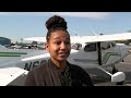Teen from Farmingdale is one of the youngest African American licensed pilots