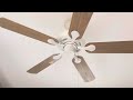 52” Hampton Bay Quick Connect ceiling fan | Flipped Blades!