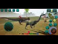 jogando com dinossauro Plateosaurus do jogo Online Dinossauros: Simulador @ULTIMASAURUSHIBRIDO