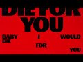 The Weeknd, Ariana Grande - Die For You (Remix / Lyric Video)