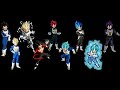 Transformaciones de goku & vegeta & freezer