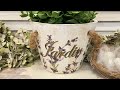 Trash to Treasure Home Decor Thrift Flips using IOD | Blending Paint | Using JRV Stencils | Upcycle