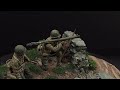 How to make a diorama - Tutorial - Scale 1/35 (U.S. Anti Tank Team)