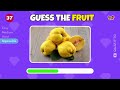 Guess the Fruit in 3 Seconds 🍍🍓🍌 50 Different Types of Fruit  | Quizitto