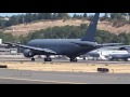 Old KC-135 Stratotanker & Boeing KC-46A Pegasus Pass by Comparison @ KBFI Boeing Field