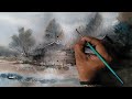 Simpe Landscape Painting in Watercolor by madhavsanker