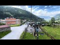 Graukogellift 1 Bad Gastein 2er Sessel Sommerbetrieb Talfahrt