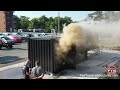 Flashover Fire Training Using Shipping Containers in Knoxville, TN