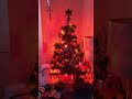 Musical Christmas tree in my room c:😁🎄