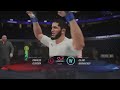EA SPORTS UFC 4 Islam wins LW championship