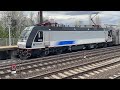 Railfanning Hamilton, NJ. Amtrak, NJT, and Martian reminders. 4/4/24
