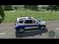 TRANSPORT OF COLORS ! PASSAT POLICE CARS TRASNPORING wtih COLORED TRUCKS ! Farming Simulator 22