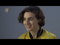 Timothée Chalamet on Acting, Dealing with Fame, and the Future of Film | On Acting