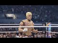 WWE 2K24. “ELITE “ CODY RHODES VS THE ROCK FULL MATCH