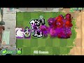 Plants Vs Zombies 2 - Combos Team Plants use 5 Plant Food Vs Team Gargantuar Zombies Level 5