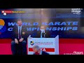 Campeonato Mundial de Karate WKF Dubai 2021 (2020) - Douglas Brose Campeão