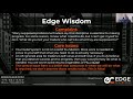 2020-08-11 Edge Wisdom on Discipline