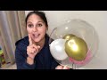 Stuffing Bubble Balloons| DIY Deco Bubble Balloon