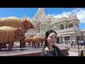 WHAT IT’S LIKE IN THE LARGEST TEMPLE in AMERICA | Akshardham NJ