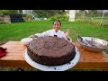 Bà Tân Vlog - Lần Đầu Làm Bánh Bông Lan OREO Chocolate Siêu To Khổng Lồ Đãi Cả Làng