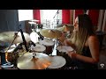 DEEP PURPLE - SMOKE ON THE WATER - DRUM COVER by CHIARA COTUGNO