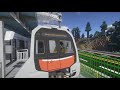 [Minecraft] Real Train Mod - NSW Trainlink D set cab ride timelapse(x8)