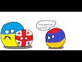 Countries that support Azerbaijan be like - Countryballs