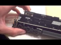 How To Renumber a Factory Painted Locomotive