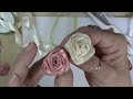 DIY - Make Your Own Rolled Ribbon Roses and Shabby Chic Flowers