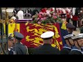 Queen's coffin enters Westminster Abbey