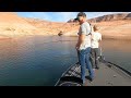 Day 2 Lake Powell Fishing with Kraken Bass | November 2023 Utah