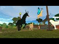 My New Family ! Roblox Horse World Online Game Play Video