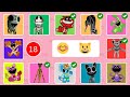 Guess The Monster By Emoji & Voice | Poppy Playtime Chapter 3, Zoonomaly | Zookeeper, Catnap